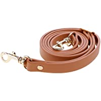 FITYLE Bolso De Cuero Ajustable De La PU Bolso Bandolera Bolso Bandolera= - Hebilla Marrón + Oro